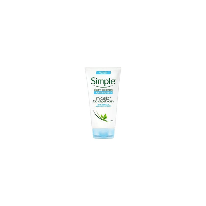 Belleza Simple agua Boost Micellar Gel Facial Lavado 148 ml