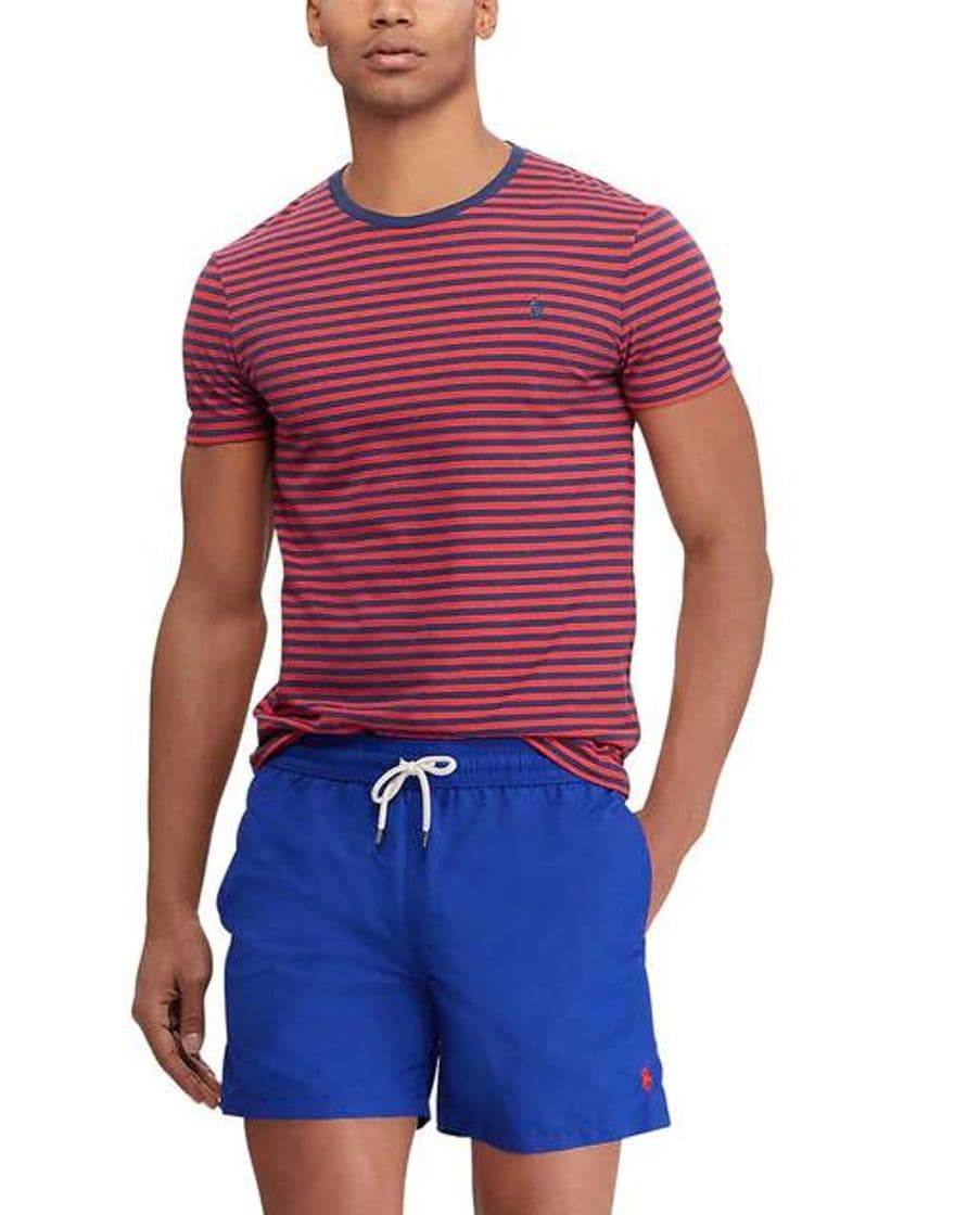 Product Bañador bermuda de hombre azul liso · Polo Ralph Lauren · Moda