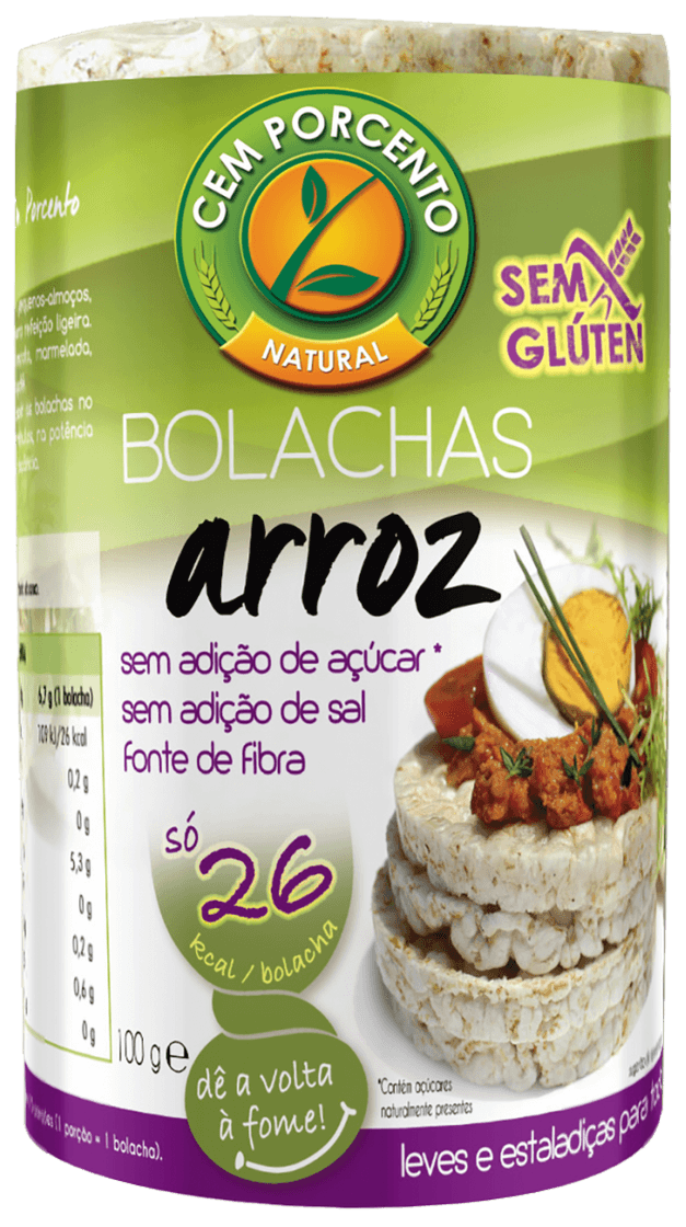 Fashion Bolachas de arroz