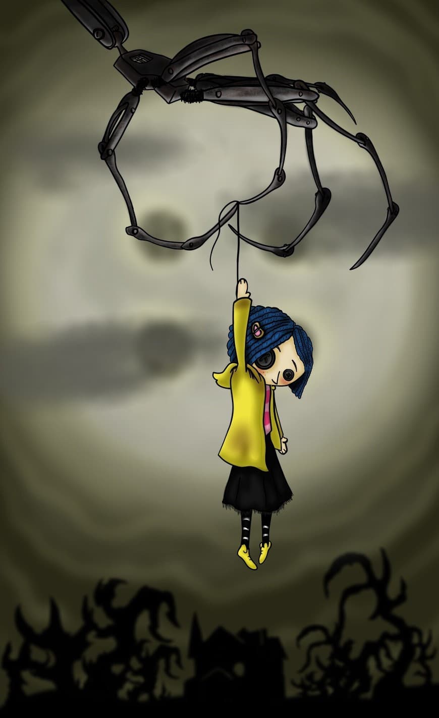 Película Coraline: Creepy Coraline