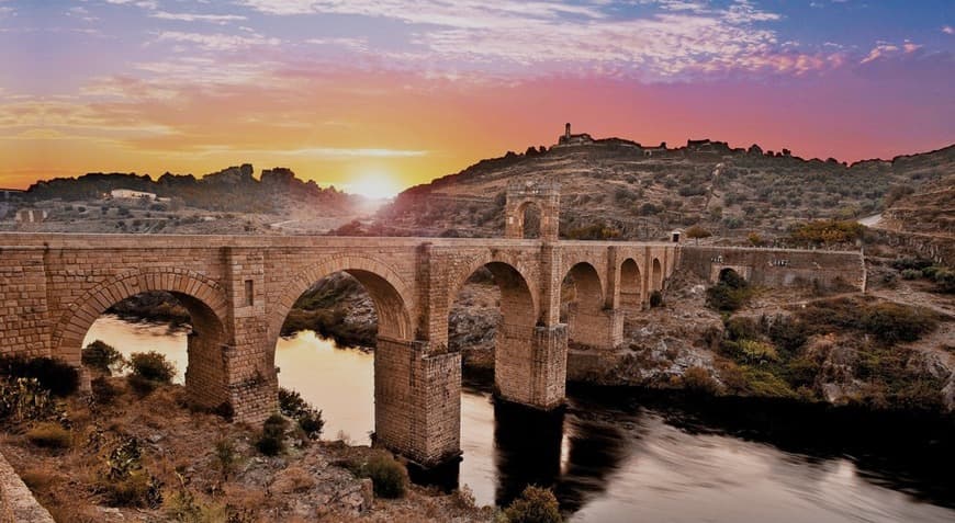 Place Alcántara Bridge