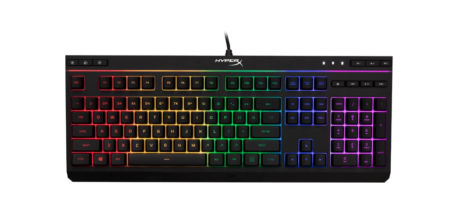 Producto Teclado HiperX Alloy Core RGB