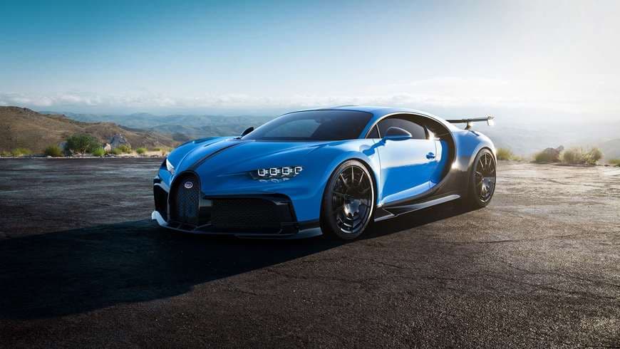 Moda Bugatti chiron