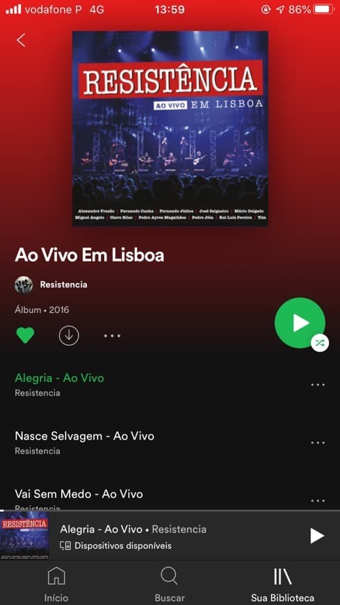 Music Resistência - Ao vivo em Lisboa 