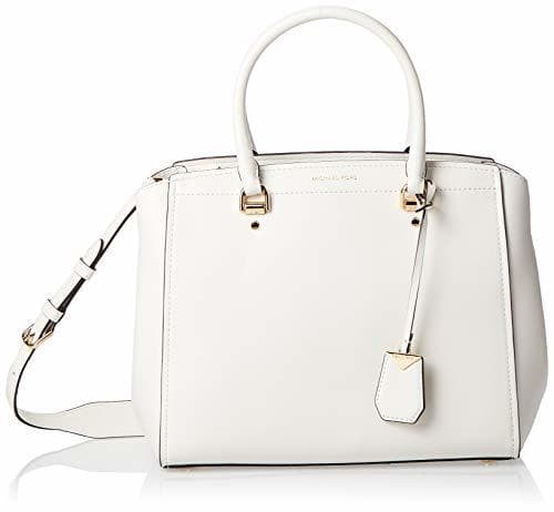 Moda Michael Kors Satchel, Bolso bandolera para Mujer, Blanco