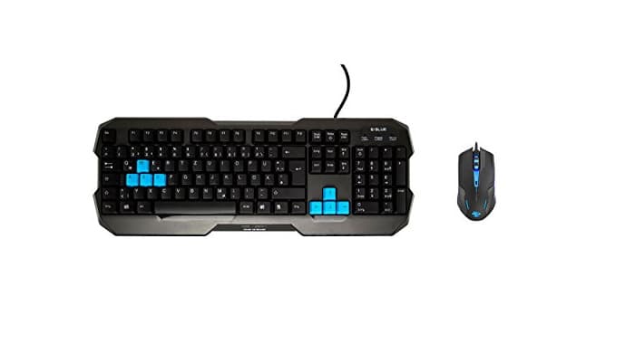 Producto Gaming Bundle E-Blue Polygon Gaming Keyboard y E-Blue Auroza Type de G