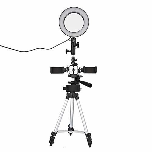 Electronic yafa Regulable LED Video Live Studio Camera Ring Light Photo Phone Video