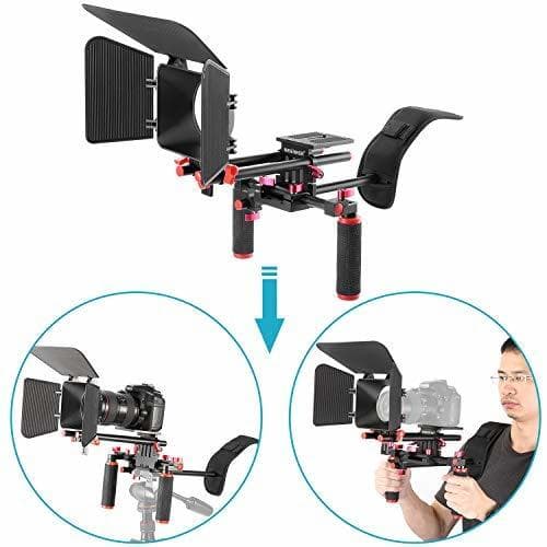 Electronic Neewer 10089989 Kit Sistema Rig Film-Maker Cámara Vídeo Cine Estándar 15mm