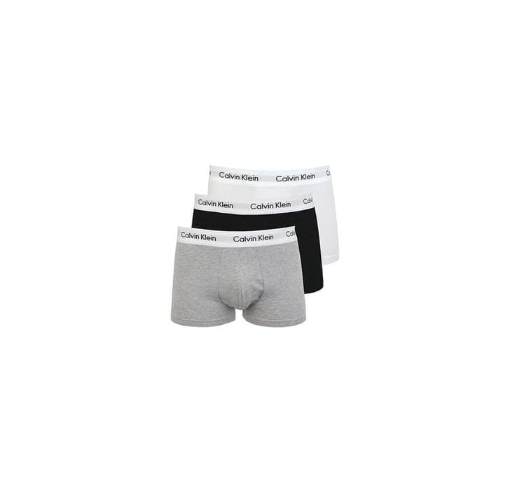 Moda Calvin Klein 3p Low Rise Trunk Bóxer, Multicolor