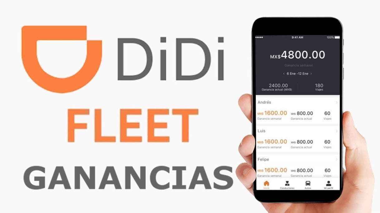 App DiDi fleet