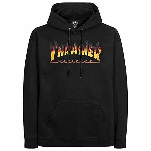 Fashion Sudadera capucha Thrasher Bbq Negro S