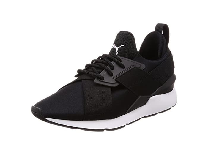 Product Puma Muse Satin EP Wn's, Zapatillas para Mujer, Negro