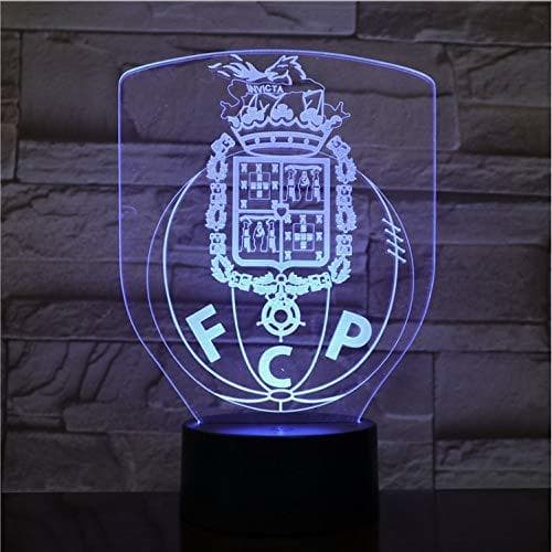 Place Futebol Clube Do Porto Led Night Light 3D Illusion Fc Porto Soccer