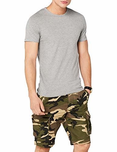 Moda Jack & Jones Jones - Camiseta de manga corta con cuello redondo