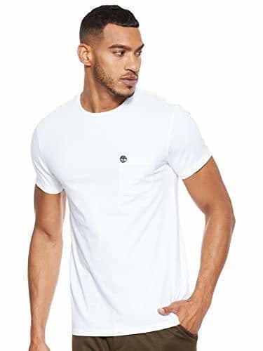 Lugar Timberland SS Dunstan River Pocket Slim tee Camiseta, Blanco