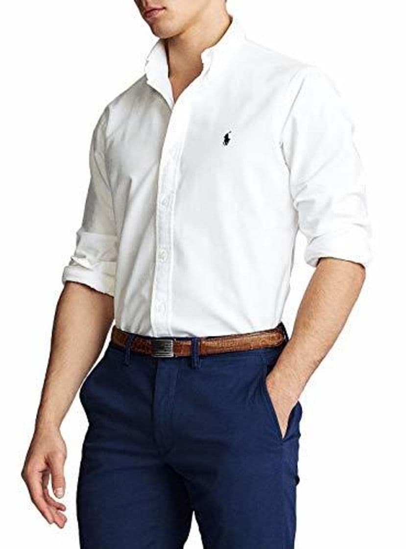 Producto Polo Ralph Lauren Camisa Basic Blanco para Hombre Large Blanco