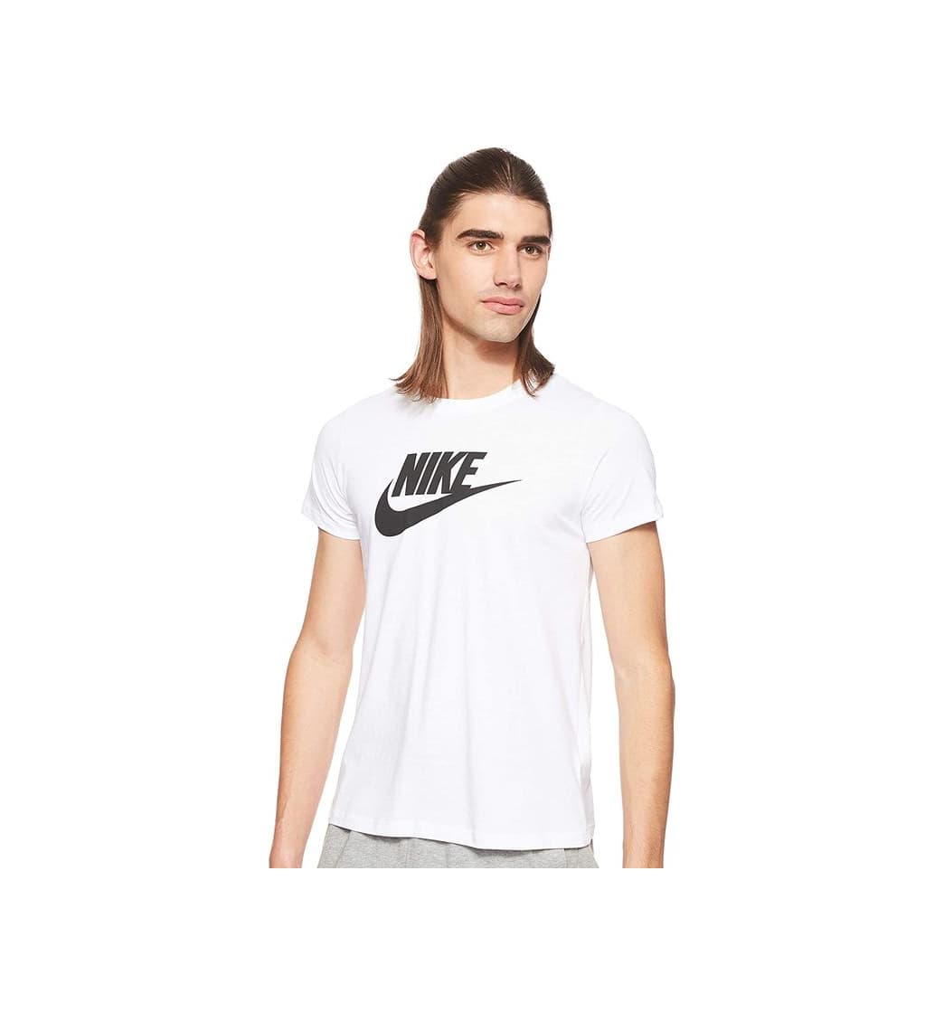 Fitness Nike W NSW tee Essntl CRP ICN Ftra Camiseta, Mujer, Blanco