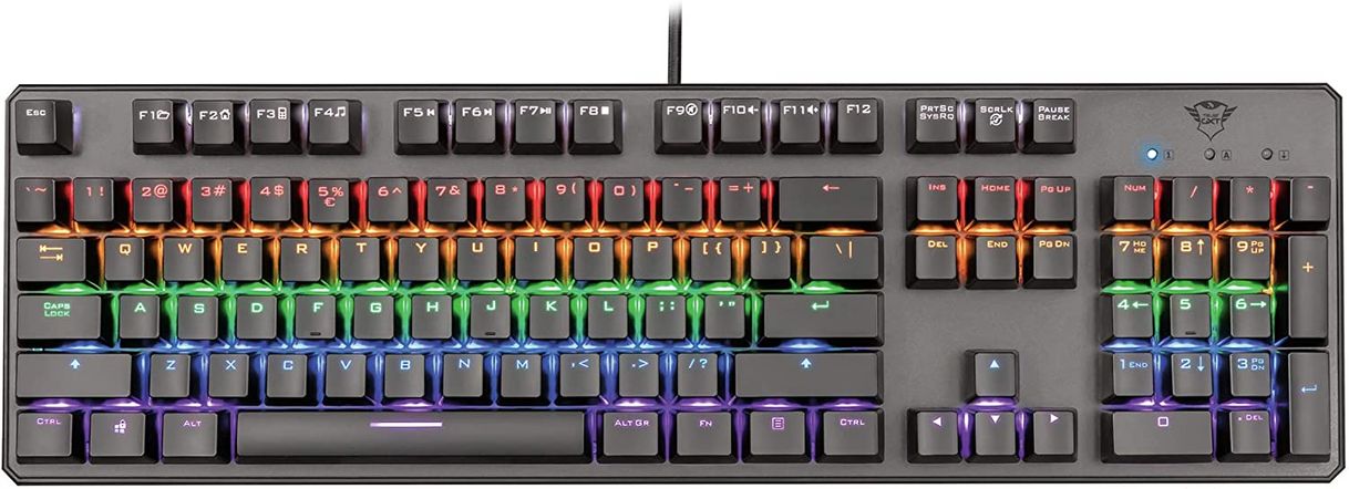 Electrónica Trust Gaming GXT 865 Asta, Teclado mecánico Gaming