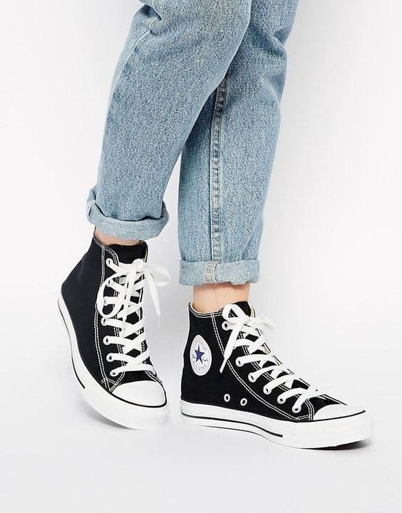 Moda Converse Chuck Taylor All Star Core Hi - Botines de lona unisex,