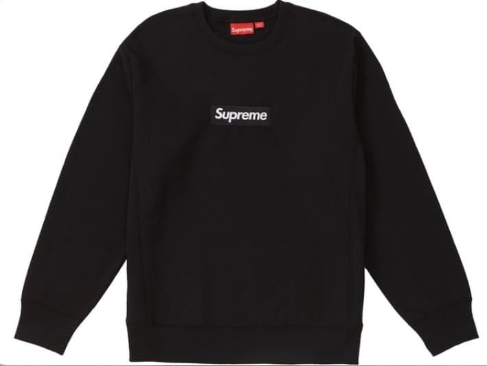 Fashion Supreme Box Logo Crewneck Black -EP