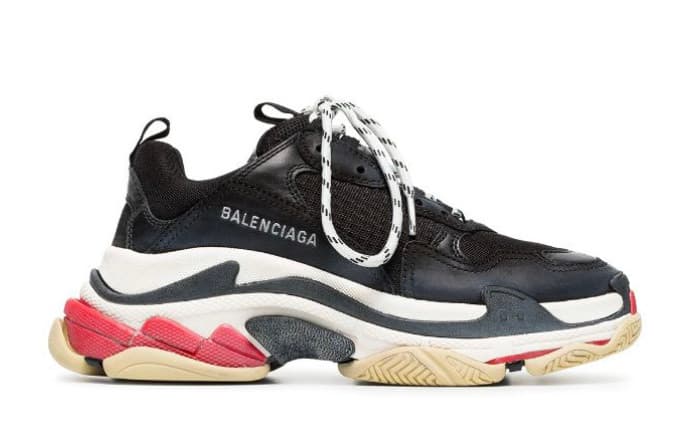 Moda BALENCIAGA Triple S leather sneakers - EP