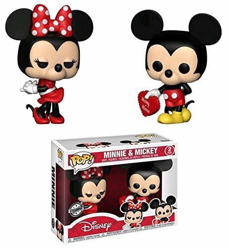 Product Set 2 Figuras Pop! Disney Valentine Mickey & Minnie Exclusive