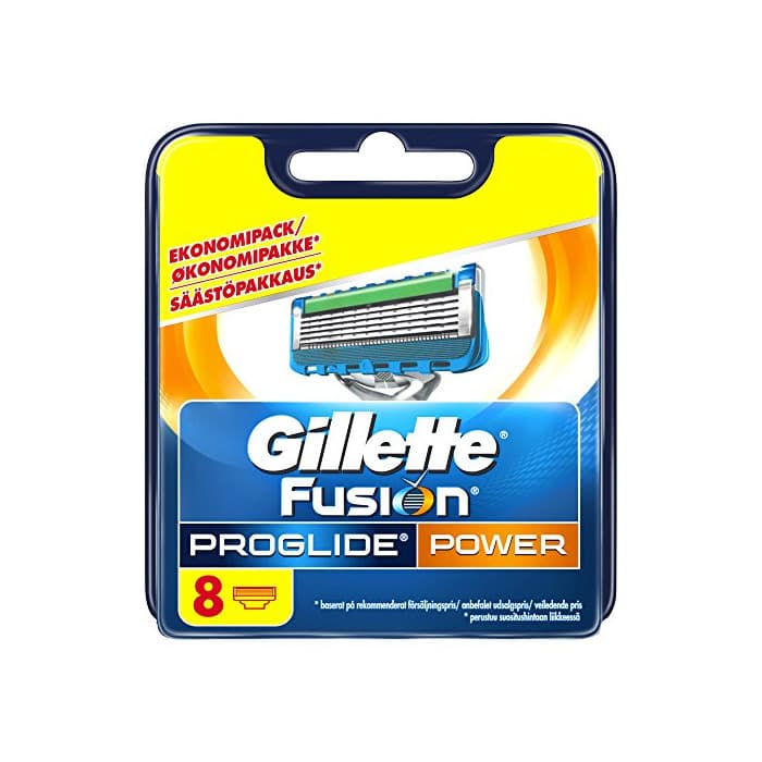 Producto Gillette Fusion ProGlide Power - Cuchillas de recambio para maquinilla de afeitar