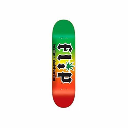 Fitness Flip HKD Legalize Rasta 8.25" Skateboard Deck