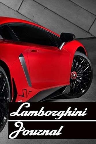 Book Lamborghini Journal: Blank Lined Journal Notebook: