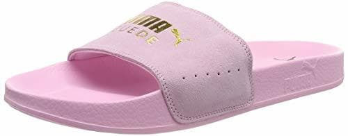 Fashion Puma Leadcat Suede, Zapatos de Playa y Piscina Unisex Adulto, Rosa