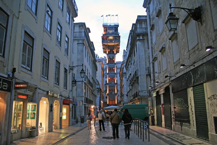 Lugar Elevador de Santa Justa