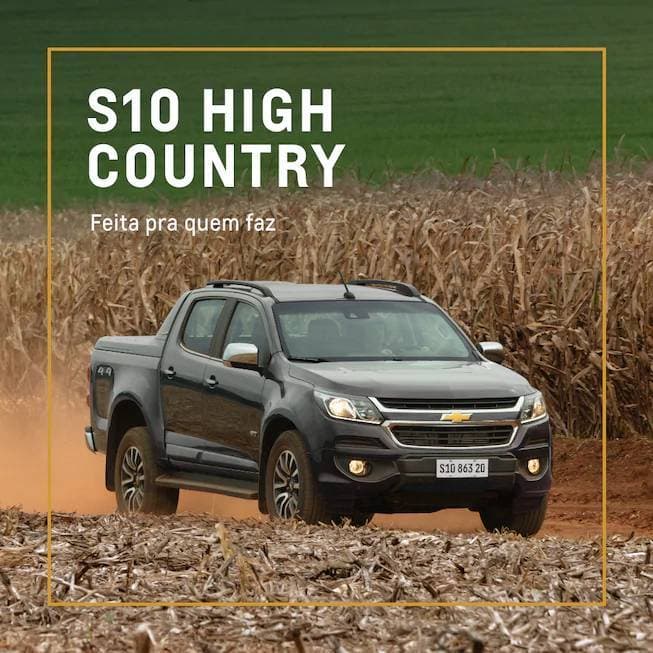 Producto Compare as versões da picape S10 Cabine Dupla 2019