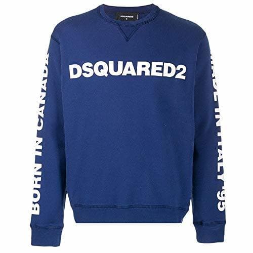 Fashion Dsquared2 Hombre Sudaderas BLU L