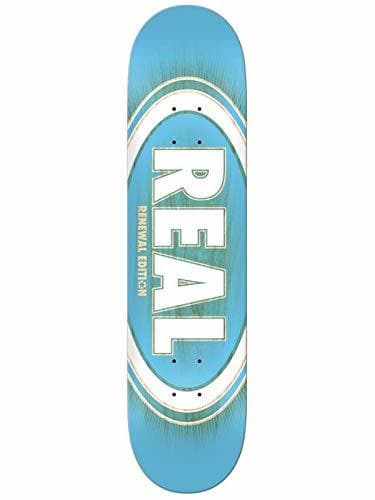 Place REAL Skateboard Deck Oval Burst Fade 8.5"