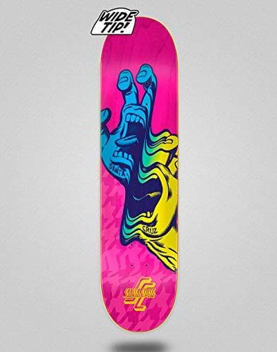 Lugar Lordofbrands Santa Cruz Glitch Hand Wide Tip 8.25 Monopatín Skate Skateboard Deck