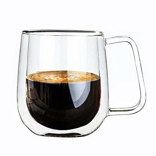 Product Mug Taza Gift Café S! 250 Ml De Vidrio De Doble Pared Resistente