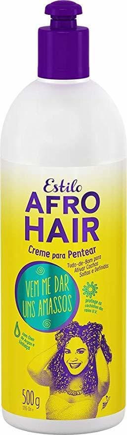 Producto Creme de pentear Afro Hair com argan Novex