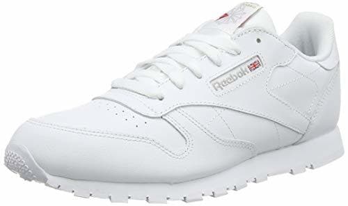 Fashion Reebok Classic Leather, Zapatillas de Trail Running para Niños, Blanco