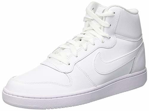 Fashion Nike Ebernon Mid, Zapatillas Altas para Hombre, Blanco