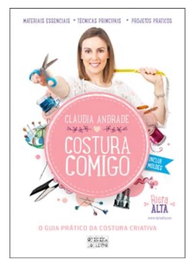 Book Livro de costura Cláudia Andrade 