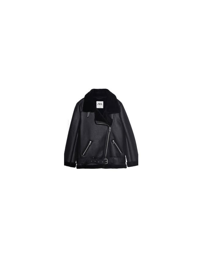 Product Chaqueta aviador negra ZARA