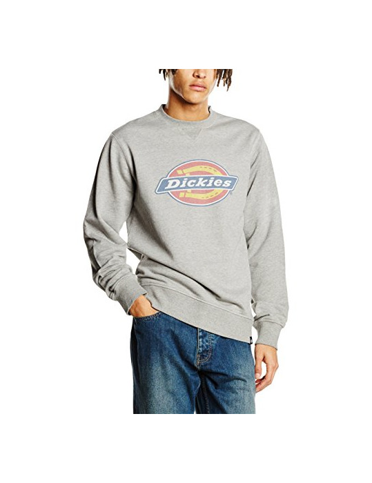 Moda Dickies HS Sweat Sudadera, Gris(Gray Melange), X-Large(Tamaño del Fabricante