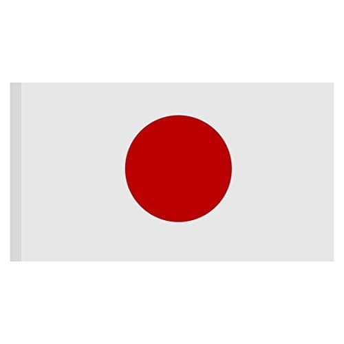 Place TOOGOO Felicidades Bandera Exterior Poliester japones Japon la Bandera 90 x 150cm