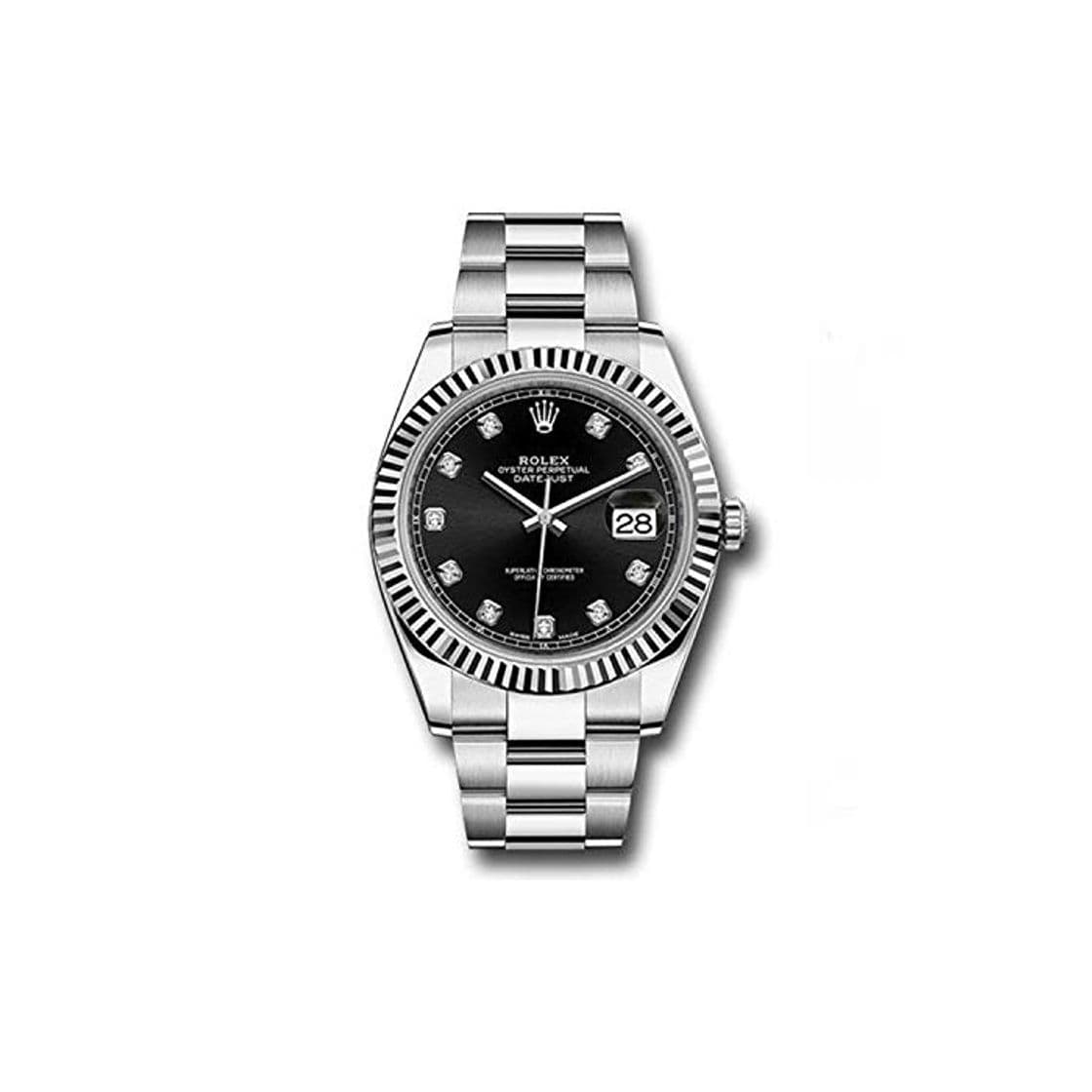 Fashion Datejust 41 126334 - Reloj de diamantes