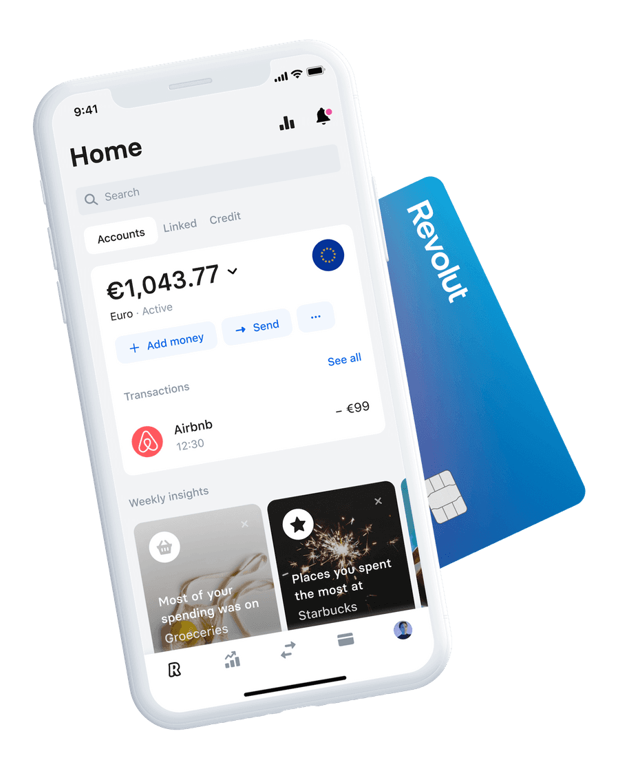 Fashion Revolut - Cartao free - envia/recebe dinheiro sem custos