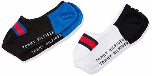 Place Tommy Hilfiger TH Kids Hilfiger Footie 2p Calcetines, Negro