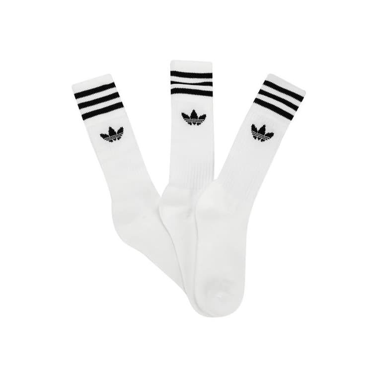 Producto Meias adidas cano médio na cor branca 