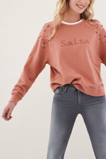 Producto Sweatshirt com pérolas 