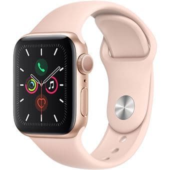 Moda Apple Watch Series 5 40mm - Alumínio Dourado - Rosa Areia - Fnac