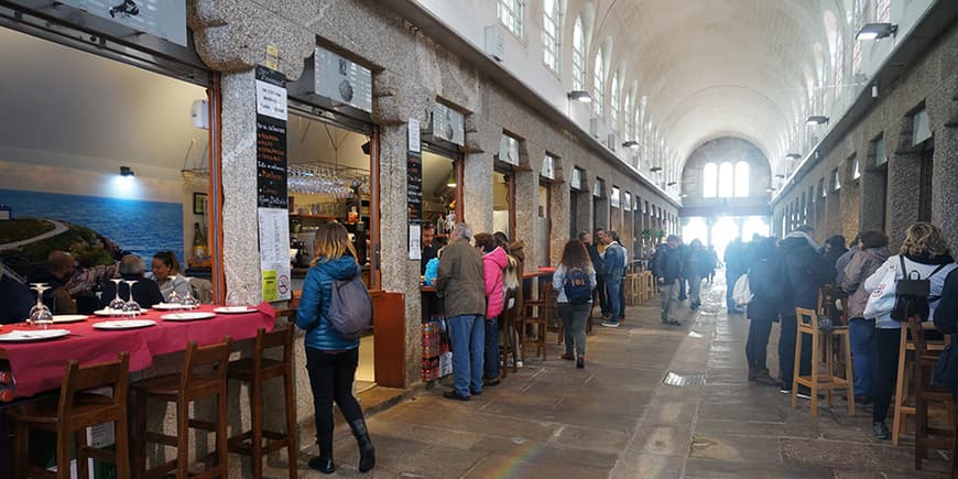 Restaurantes Mercado de Abastos de Santiago